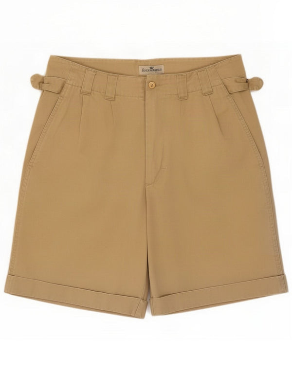 Chesterfield Mens Pegged Chino Shorts Large W34 Beige