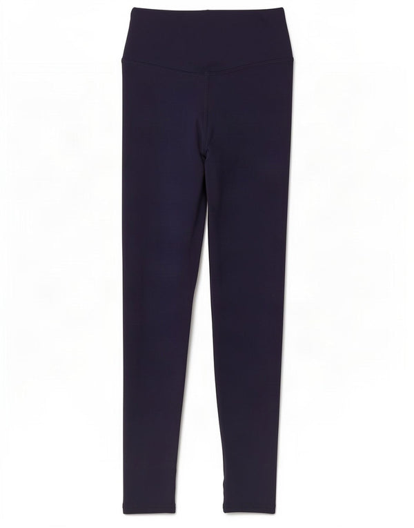 Ellesse Womens Graphic Leggings UK 8 Small Navy Blue Polyester