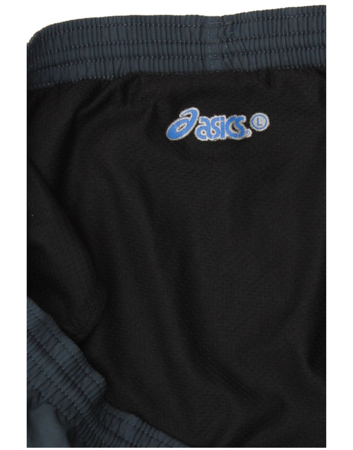 Asics Womens Sport Shorts UK 14 Large Grey Polyester Sports