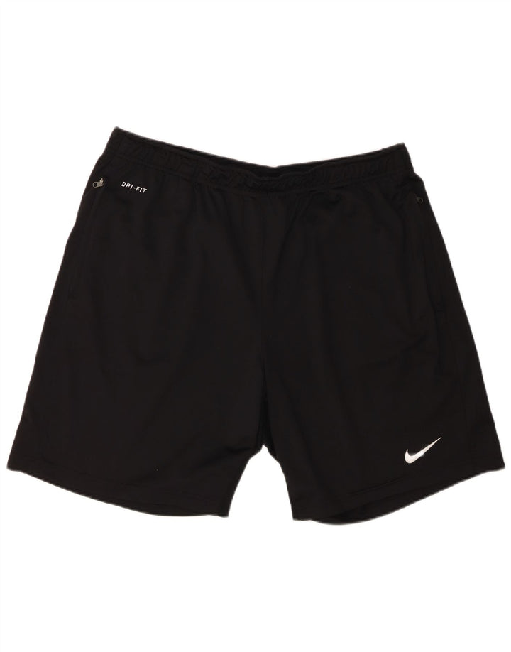 Nike Mens Dri Fit Sport Shorts XL Black Polyester