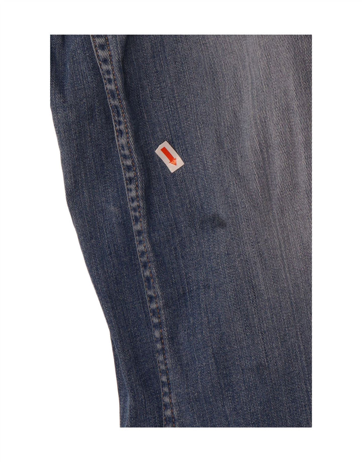 TOMMY HILFIGER Womens Bootcut Jeans W31 L32 Blue Cotton