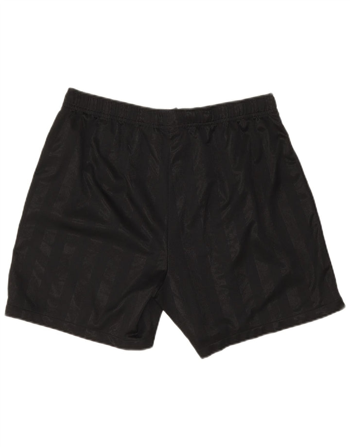 Nike Mens Sport Shorts Medium Black Striped Polyester