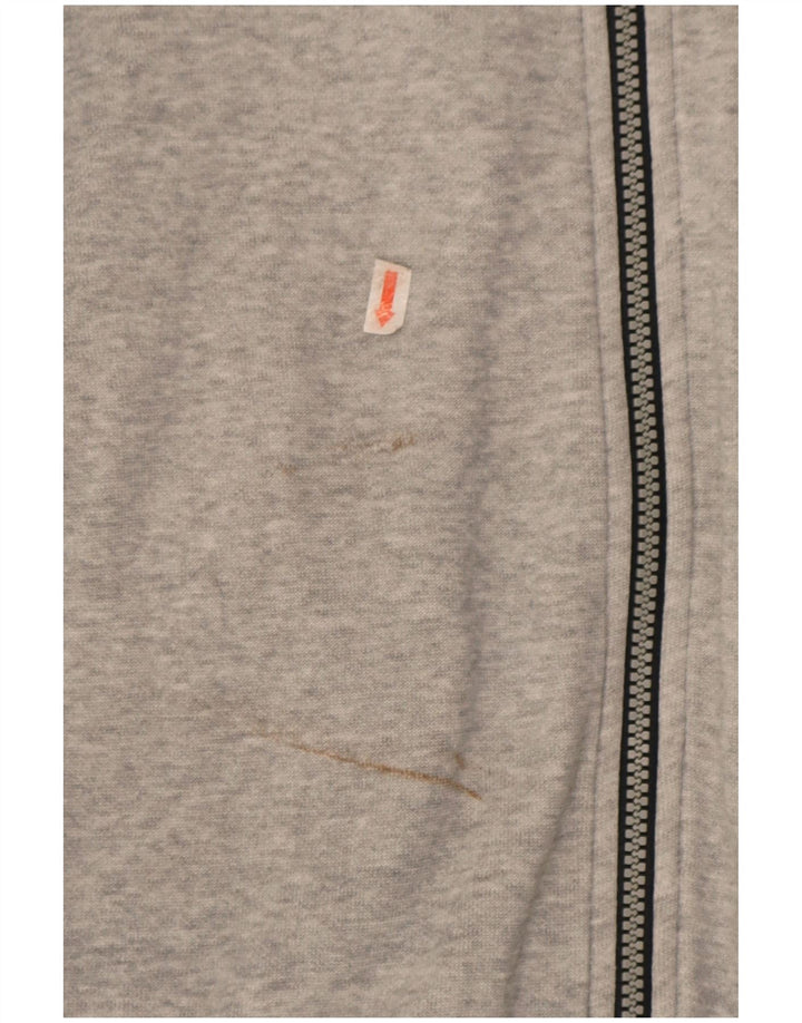 Champion Mens Regular Fit Tracksuit Top Jacket Small Grey Colourblock