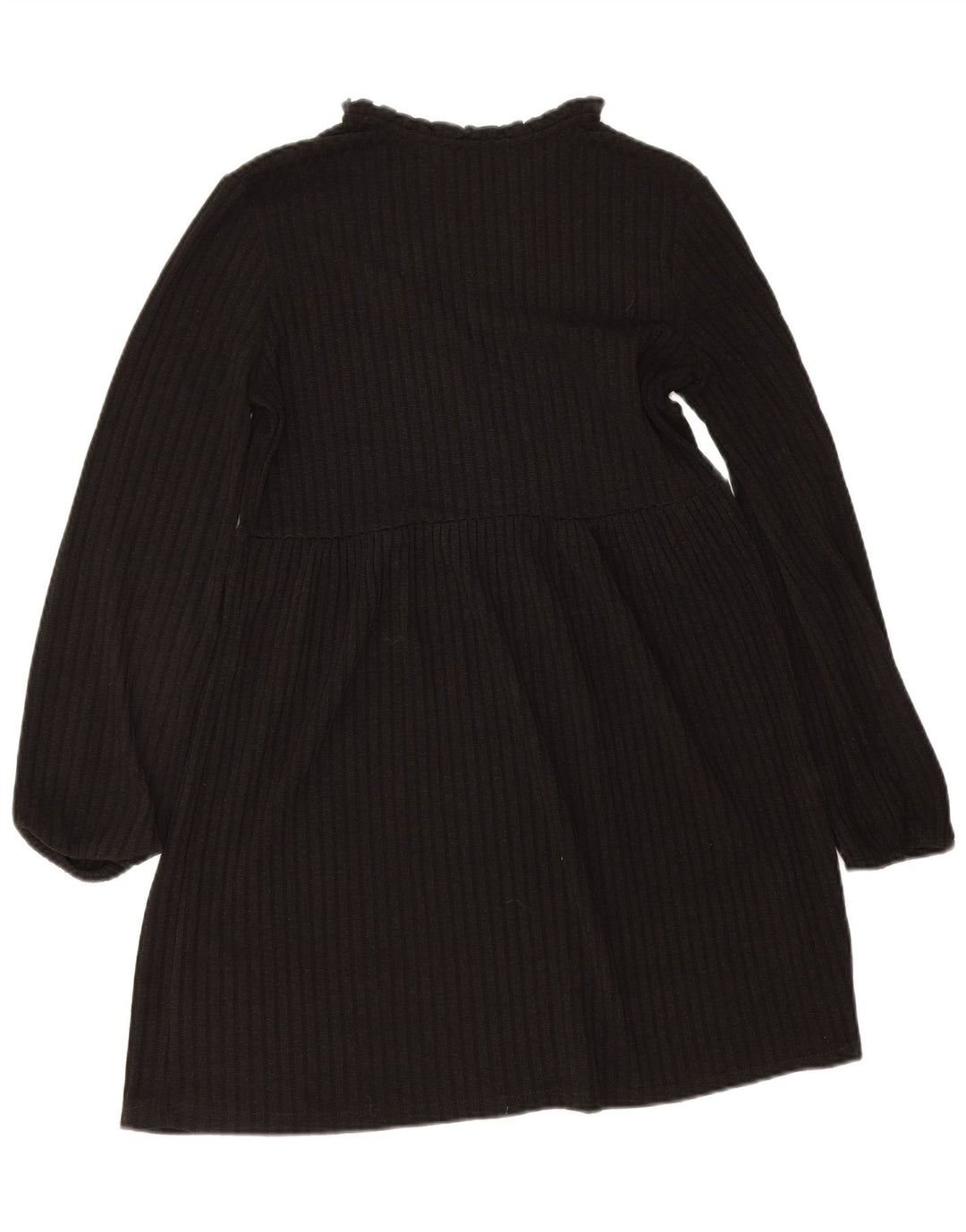 Zara Womens Jumper Dress UK 10 Small Black