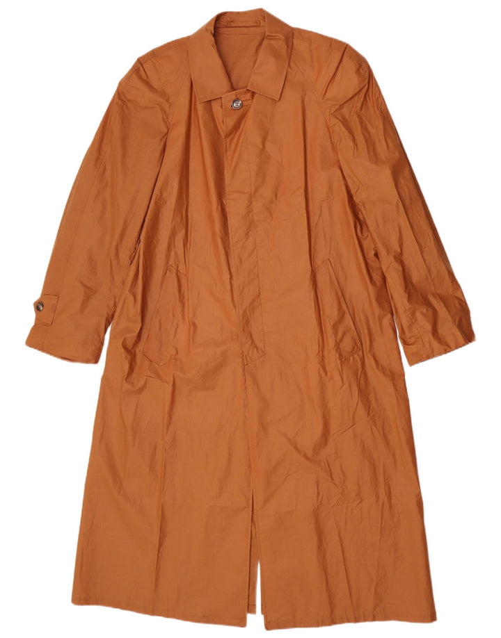 Vintage Mens Overcoat IT 48 Medium Brown