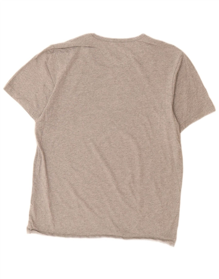 Hugo Boss Mens T-Shirt Top Small Grey Cotton