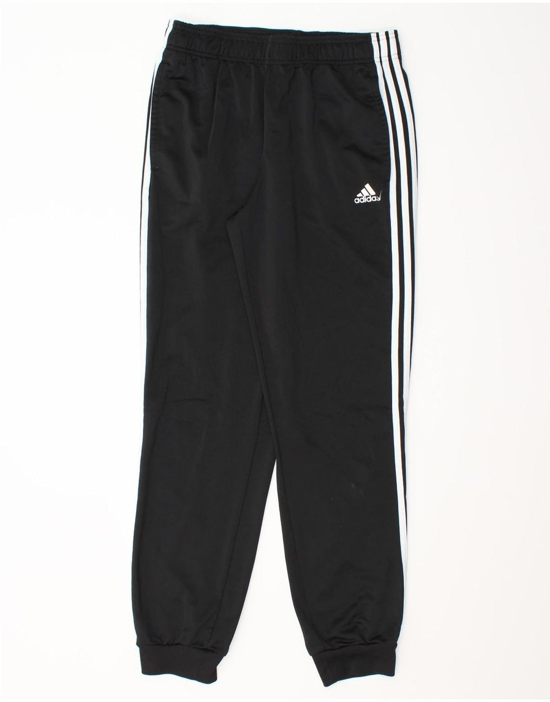 Adidas Mens Tracksuit Trousers Joggers Medium Black Polyester
