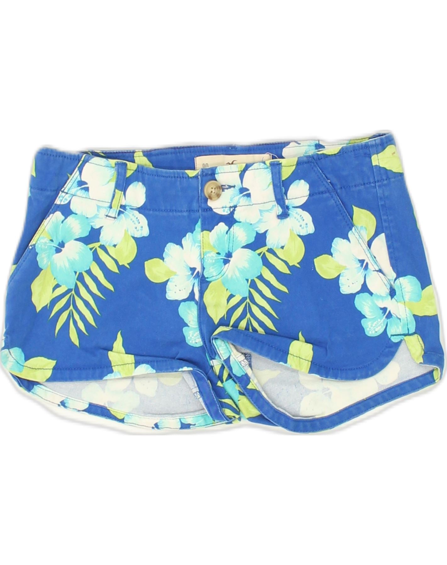 Hollister floral outlet shorts