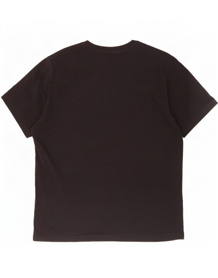 Champion Mens Graphic T-Shirt Top 2XL Black