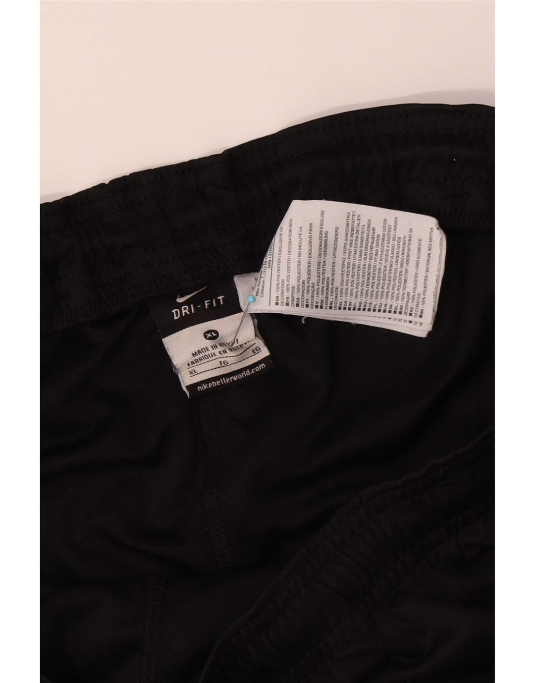 Nike Womens Dri Fit Sport Shorts XL Black Polyester