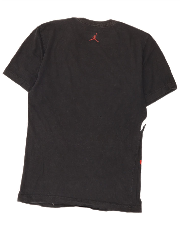 Jordan Mens Graphic T-Shirt Top Small Navy Blue Cotton