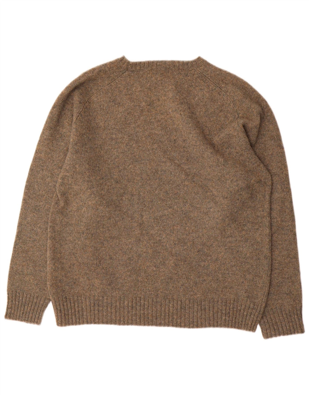 Kappa Mens Crew Neck Jumper Sweater XL Beige Flecked Wool