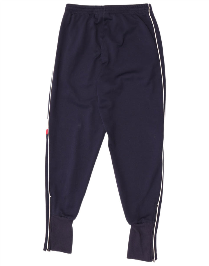 Diadora Mens Tracksuit Trousers Joggers Large Navy Blue Polyester