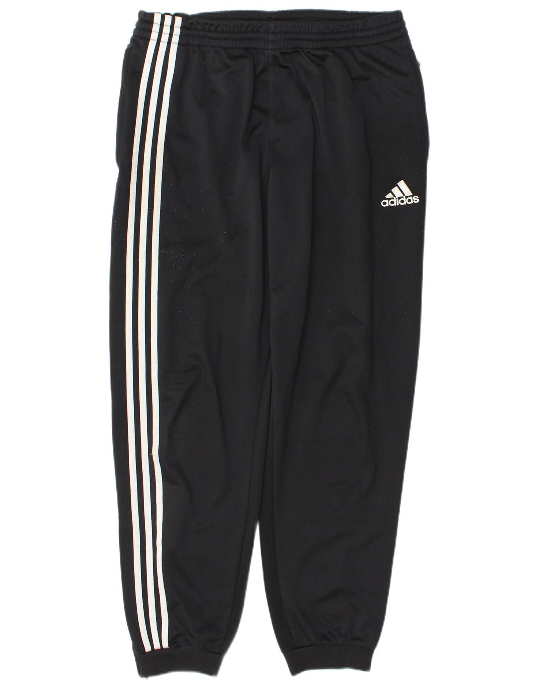 Adidas Mens Tracksuit Trousers Joggers UK 40/42 Medium  Black Polyester