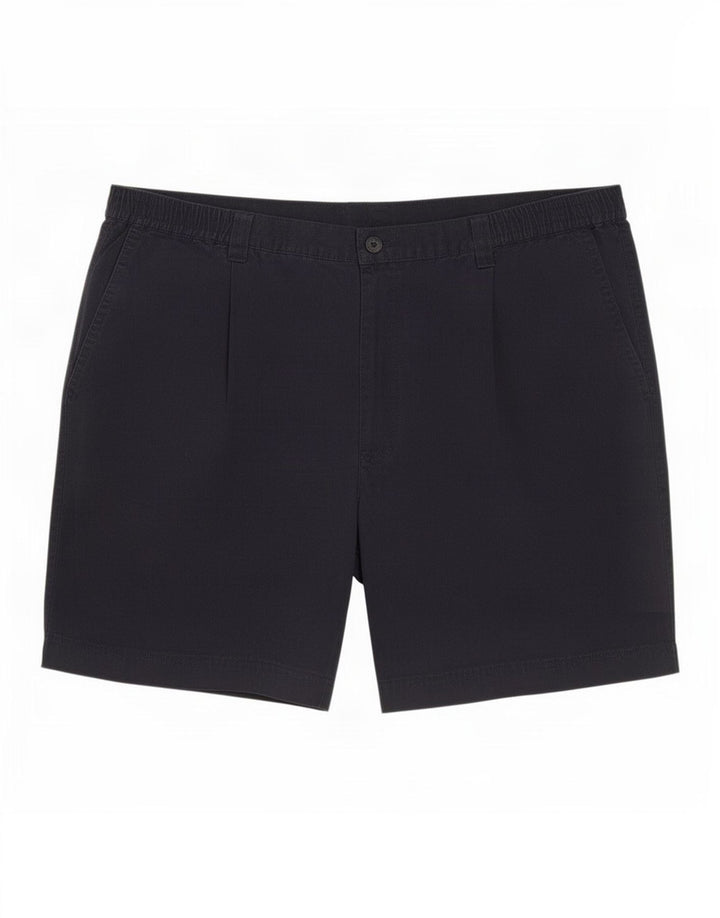 Farah Mens Chino Shorts W38 XL Navy Blue Polyester