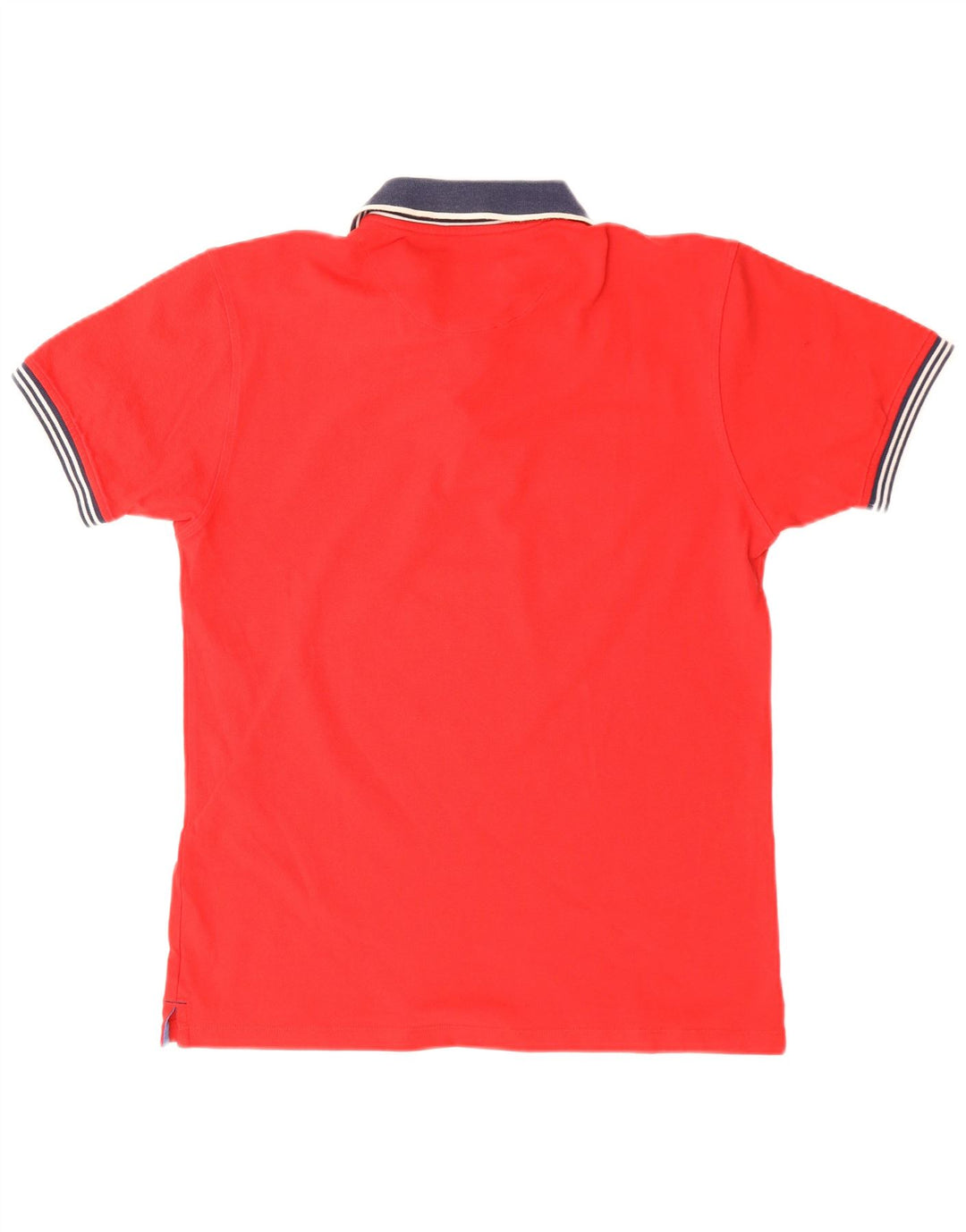 HENRI LLOYD Mens Polo Shirt Large Red Cotton