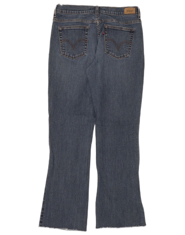 Levi's Womens 515 Bootcut Jeans US 8 Medium W28 L30 Blue Cotton
