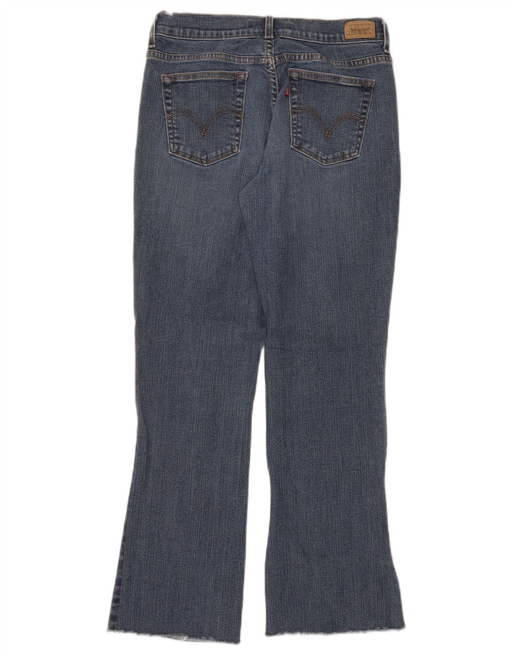 Levi's Womens 515 Bootcut Jeans US 8 Medium W28 L30 Blue Cotton