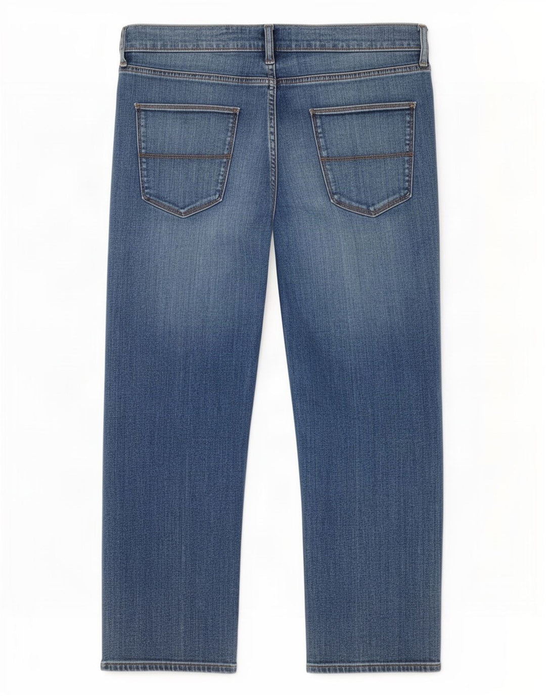 Marks & Spencer Mens Straight Jeans W34 L27 Blue Cotton