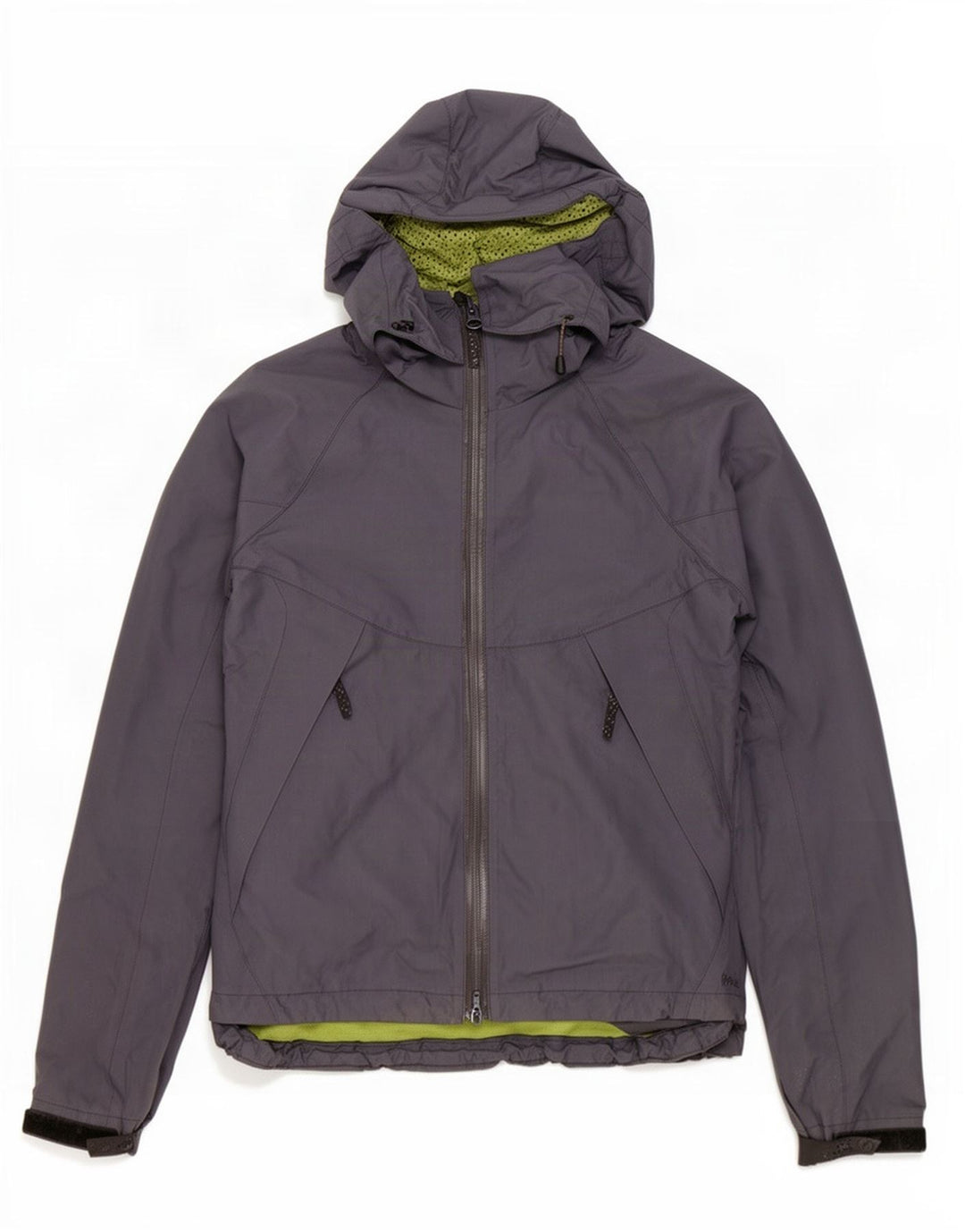 Fat Face Womens Hooded Windbreaker Jacket UK 8 Small Navy Blue Polyester