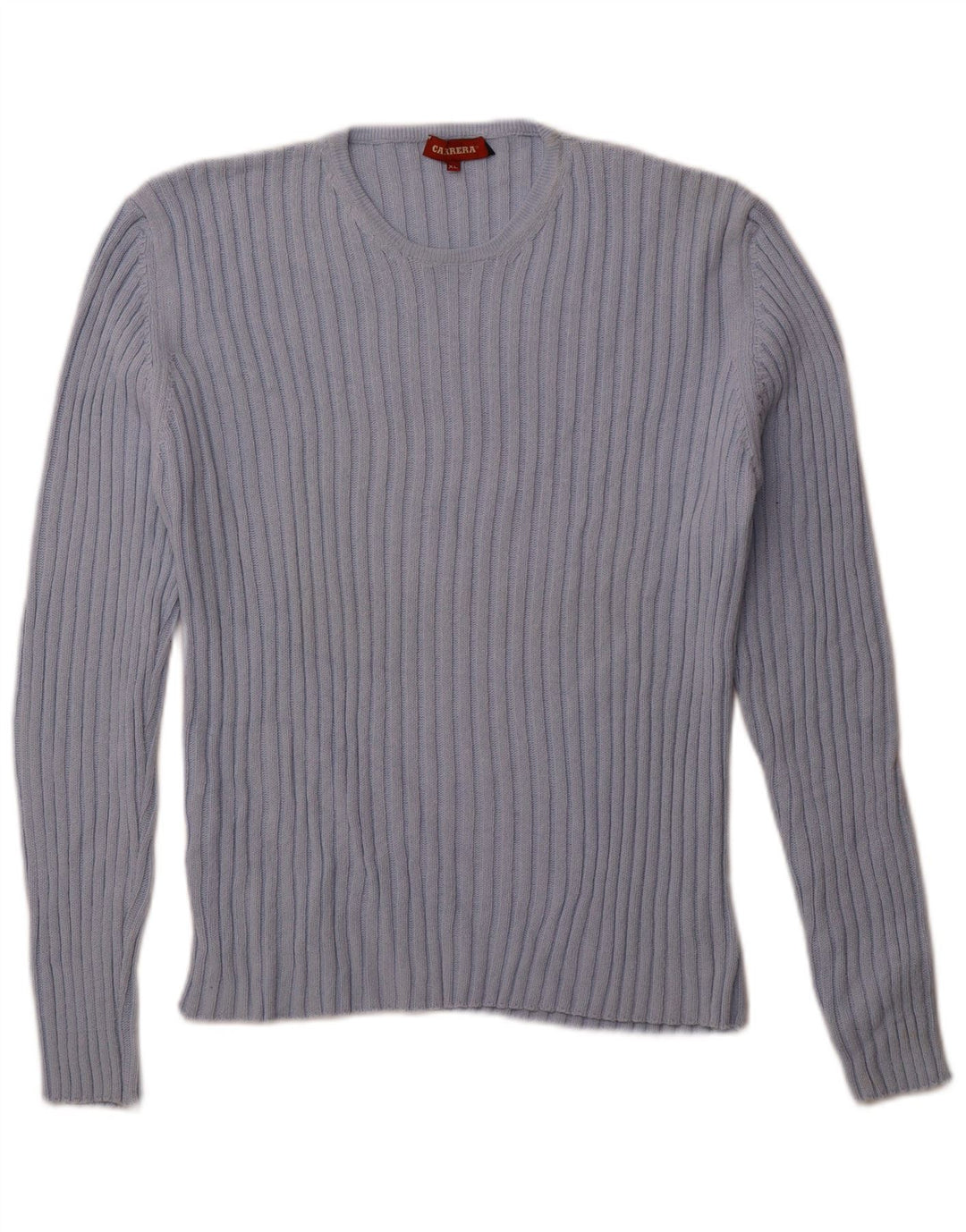 CARRERA Mens Crew Neck Jumper Sweater XL Blue Cotton