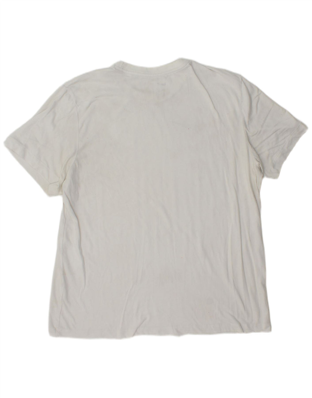 Nike Mens Dri Fit T-Shirt Top XL White