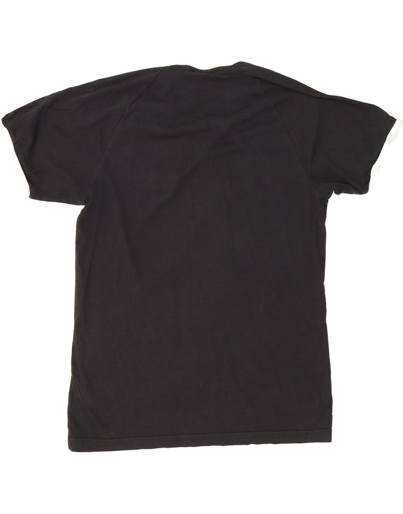 ADIDAS Mens T-Shirt Top Large Black Cotton Vintage Adidas and Second-Hand Adidas from Messina Hembry 