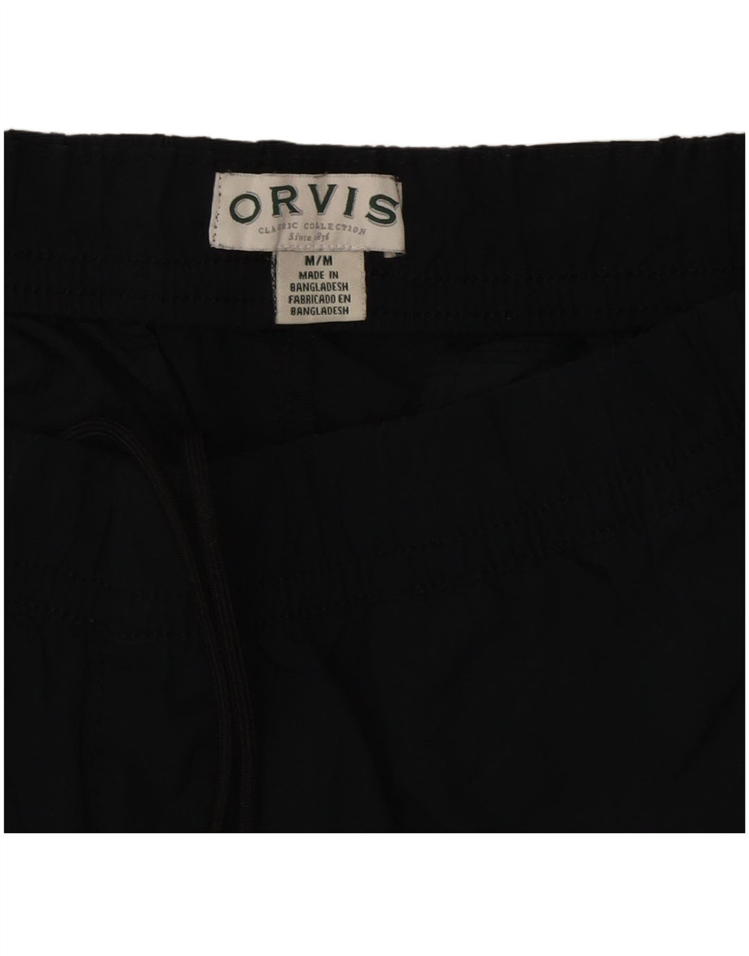 Orvis Mens Joggers Casual Trousers Medium W30 L26 Black