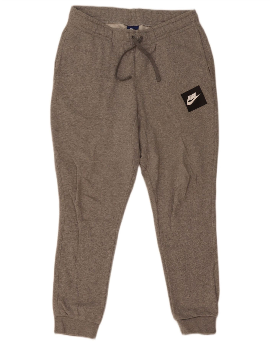 Nike Mens Tracksuit Trousers Joggers Small Grey Cotton