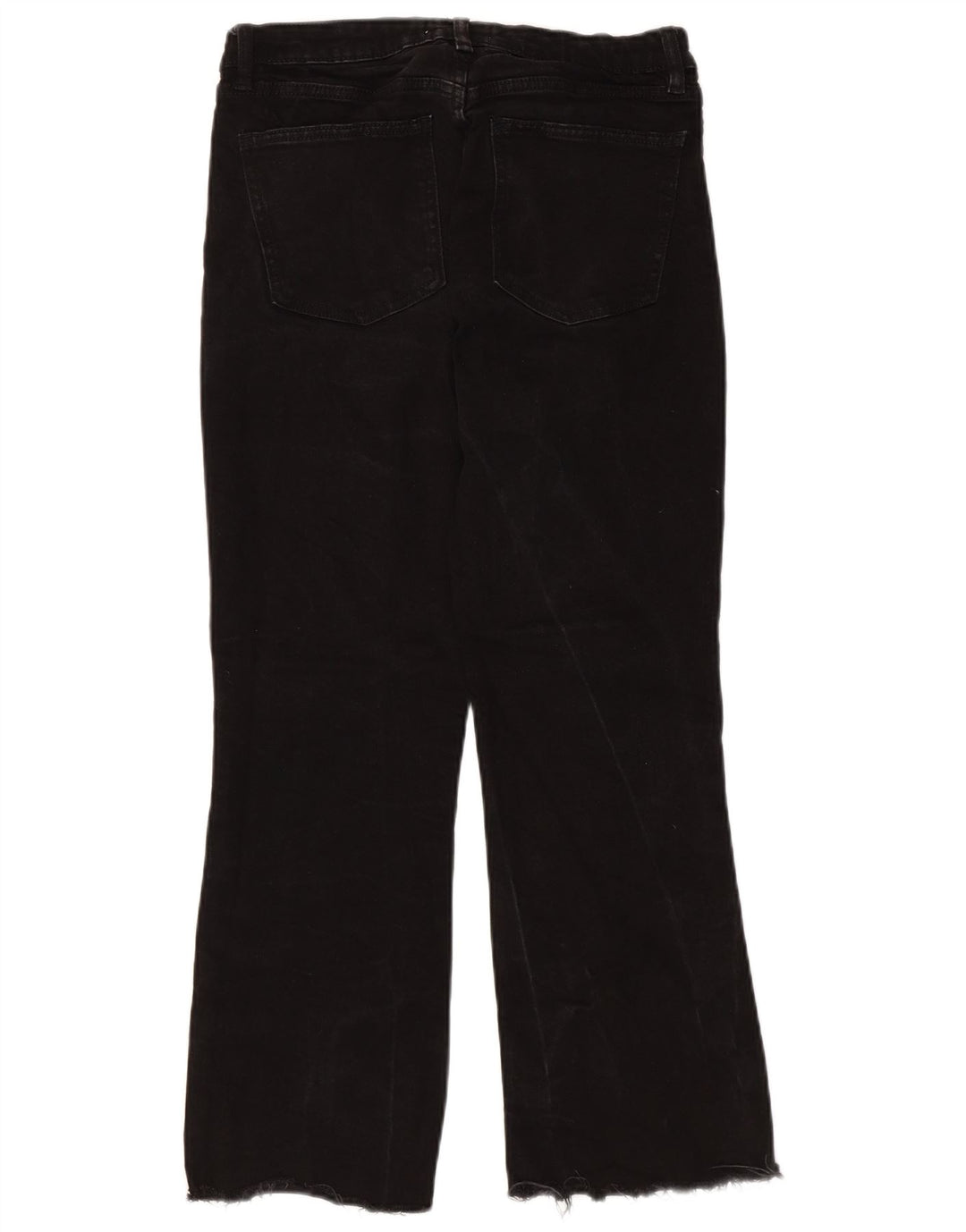 ZARA Womens Bootcut Jeans EU 36 XS W26 L25 Black