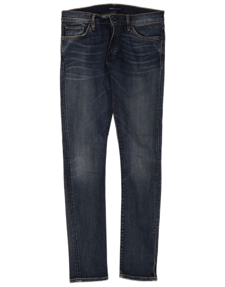 Levi's Womens Skinny Jeans W32 L29 Blue Cotton