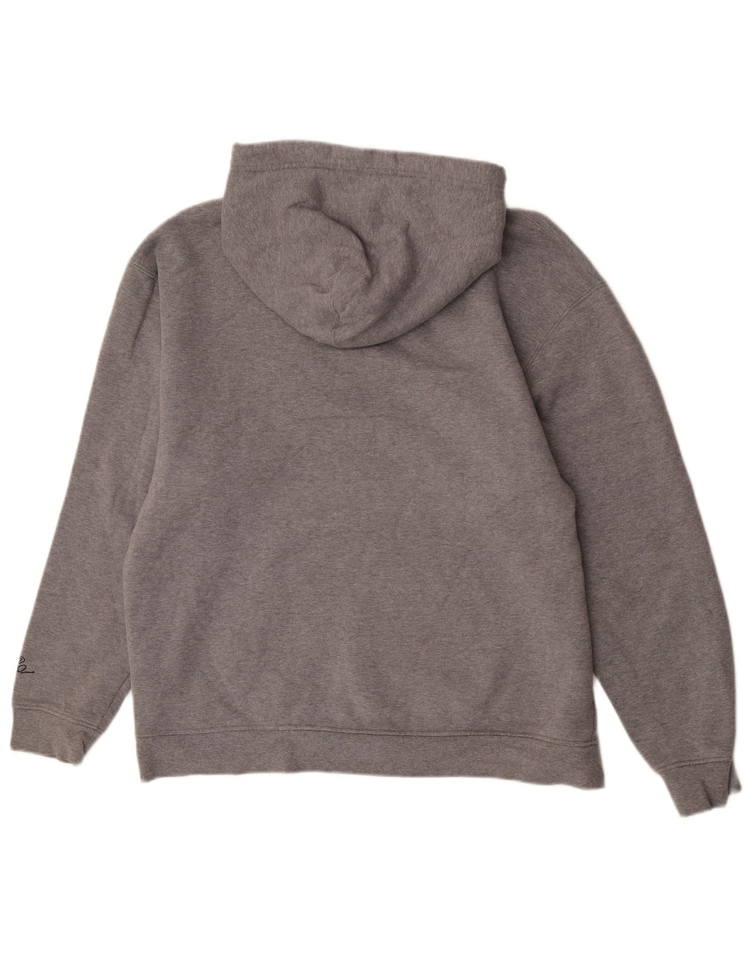 Jordan Mens Hoodie Jumper XL Grey Cotton