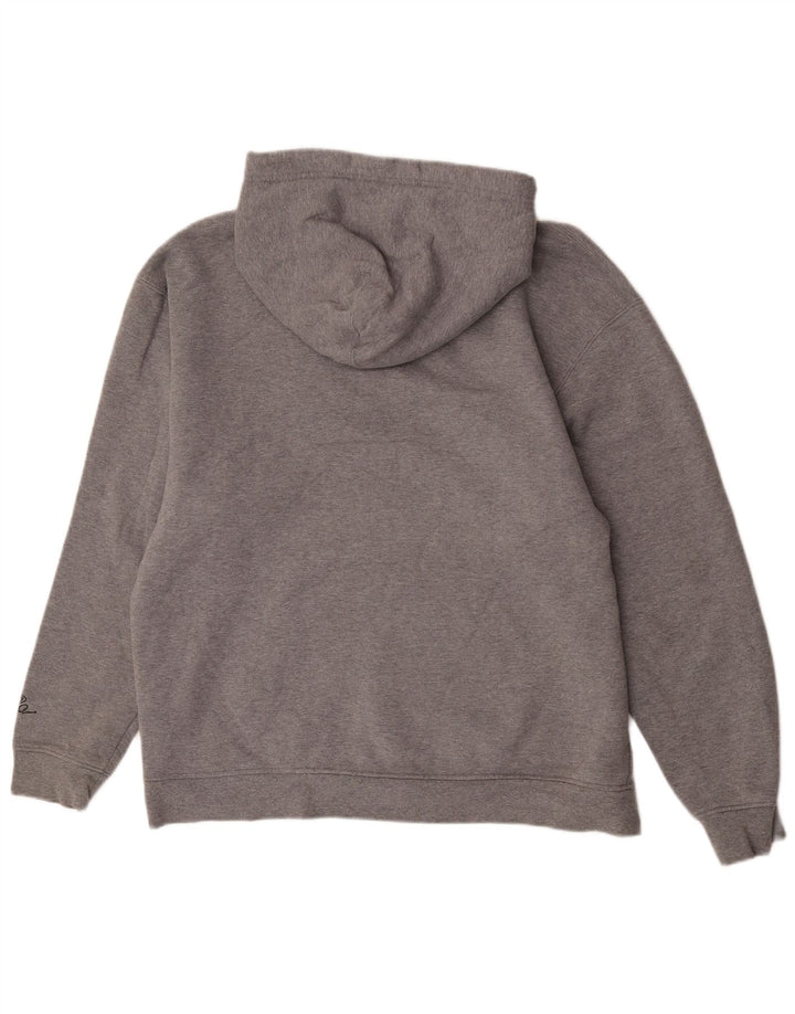 Jordan Mens Hoodie Jumper XL Grey Cotton