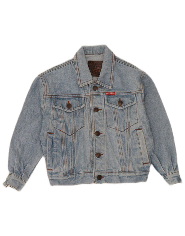 Rica Lewis Baby Boys Graphic Denim Jacket 18-24 Months Blue Cotton