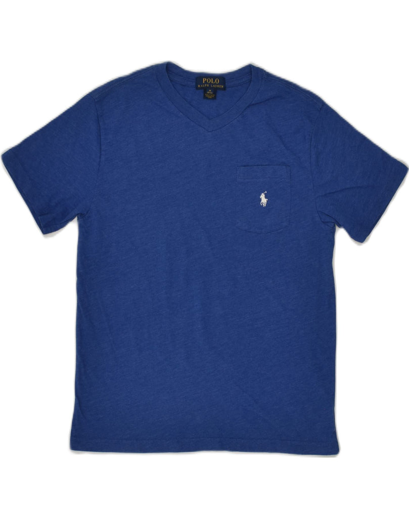 POLO RALPH LAUREN Boys T-Shirt Top 10-11 Years Medium  Blue Cotton | Vintage Polo Ralph Lauren | Thrift | Second-Hand Polo Ralph Lauren | Used Clothing | Messina Hembry 