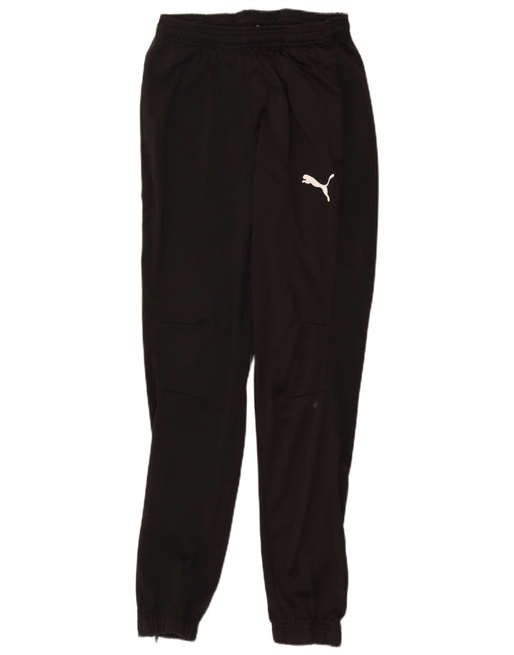Puma Mens Tracksuit Trousers Joggers Medium  Black Polyester