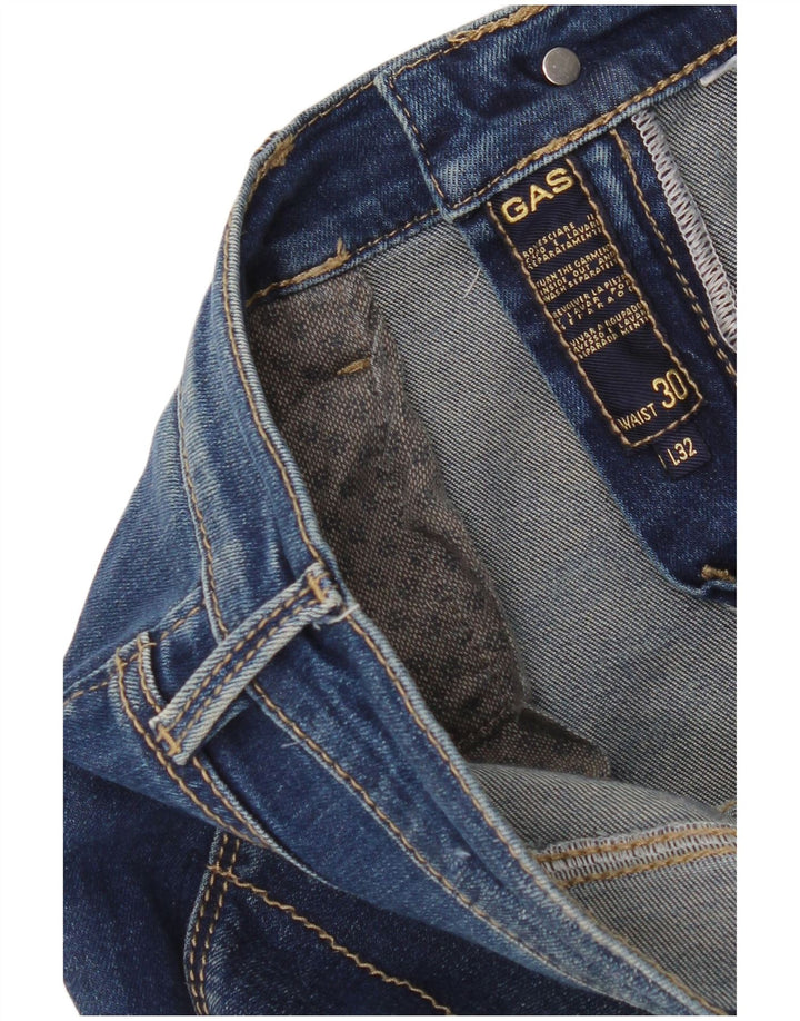 Gas Womens Skinny Jeans W30 L32 Blue