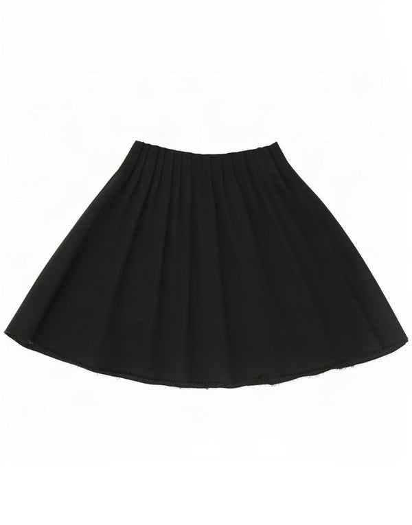 Zara Womens Pleated Skirt Small W26 Green Viscose