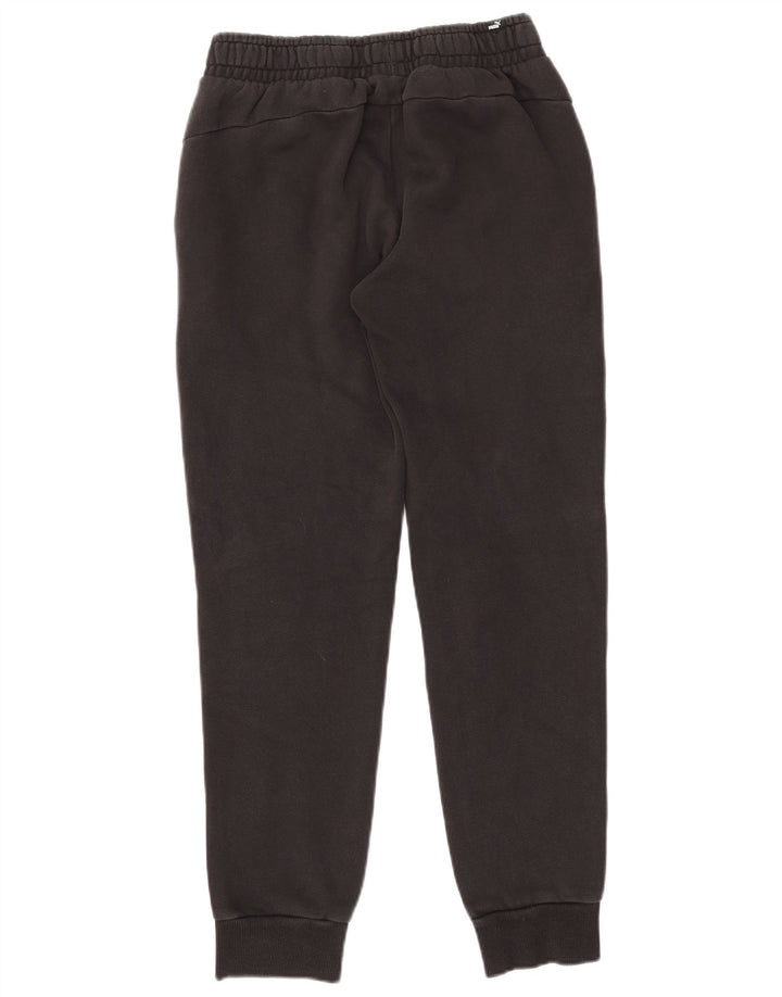 PUMA Mens Tracksuit Trousers Joggers Medium  Black Cotton