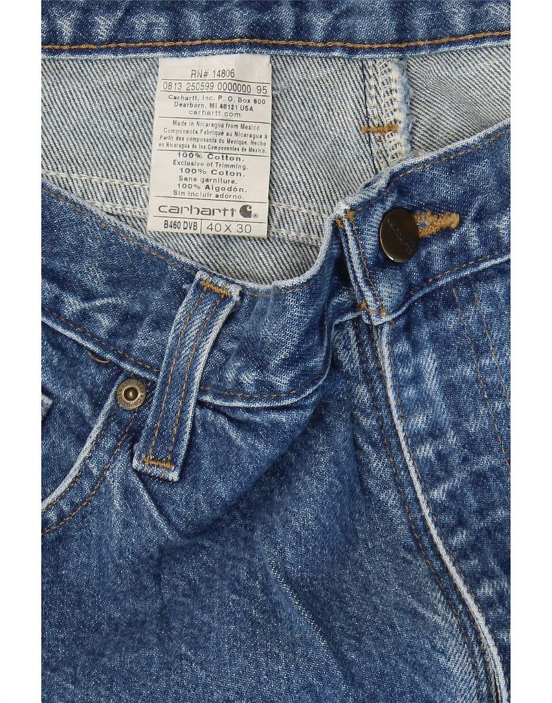 CARHARTT Mens Straight Jeans W40 L30 Blue Cotton Vintage Carhartt and Second-Hand Carhartt from Messina Hembry 