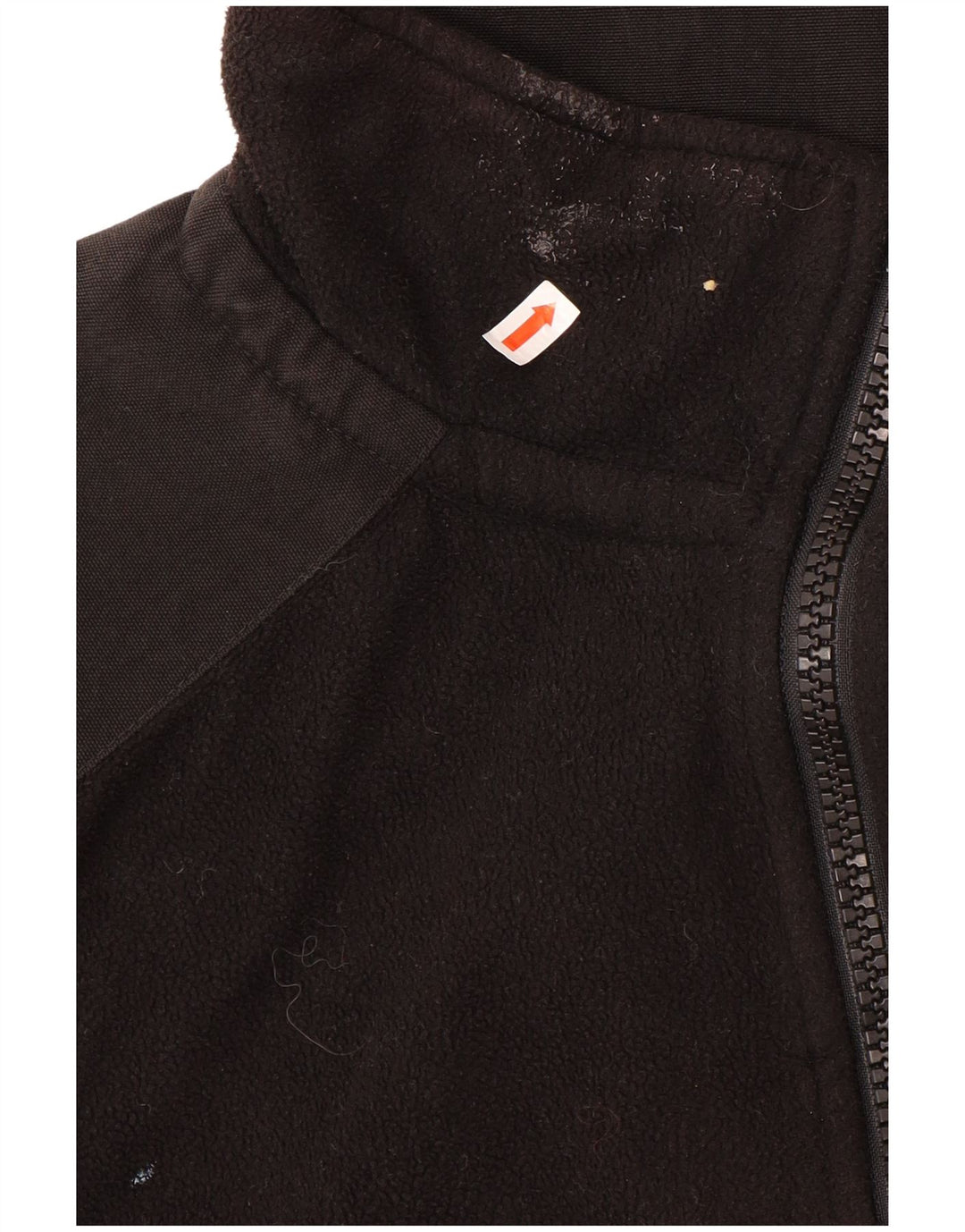 Timberland Mens Fleece Jacket UK 40 Large Black Polyester