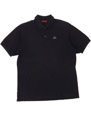 KAPPA Mens Polo Shirt XL Navy Blue Cotton