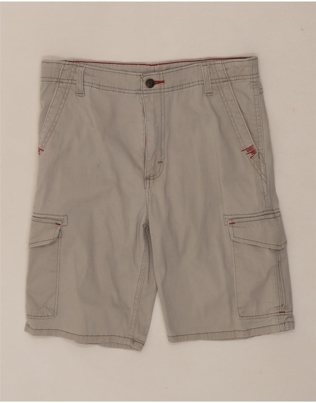 WRANGLER Boys Regular Cargo Shorts 15-16 Years W30 Beige Cotton Vintage Wrangler and Second-Hand Wrangler from Messina Hembry 