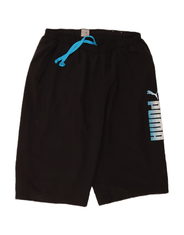 PUMA Mens Sport Shorts 2XL  Black Polyester