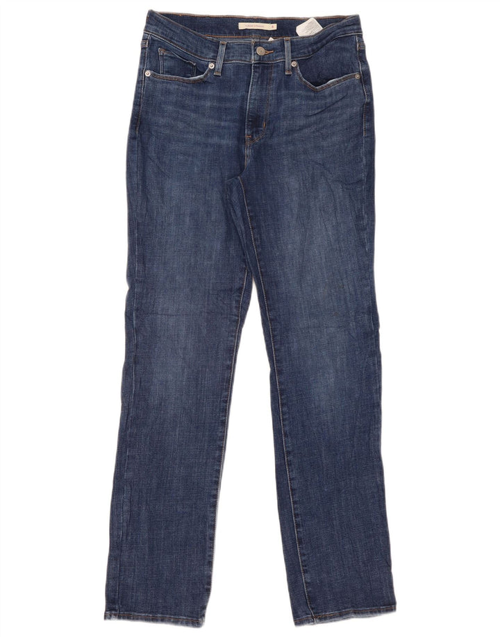 Levi's Womens Classic Straight Jeans US 6 Medium W28 L30 Blue Cotton