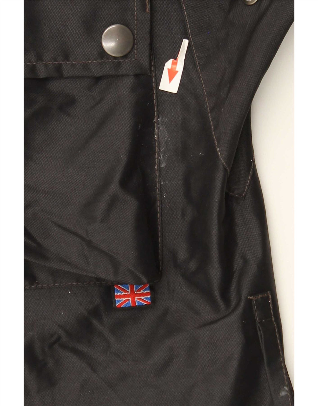 Belstaff Mens Racer Jacket UK 38 Medium Black Nylon