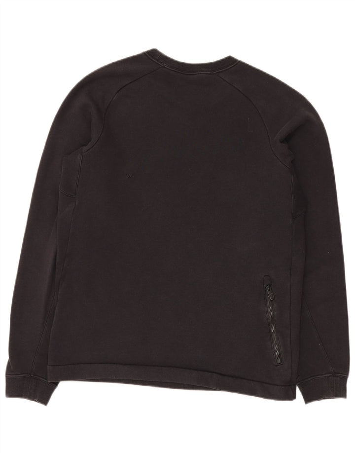 Nike Mens Sweatshirt Jumper Small Black Cotton