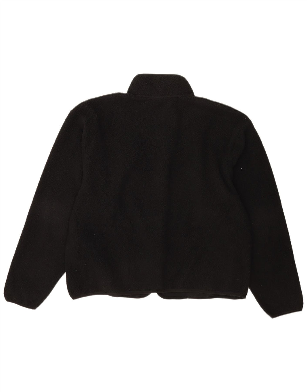 Nike Mens Loose Fit Fleece Jacket UK 38 Medium Black Polyester