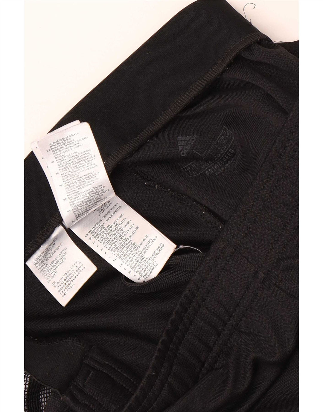Adidas Womens Tracksuit Trousers UK 16/18 Large Black Polyester