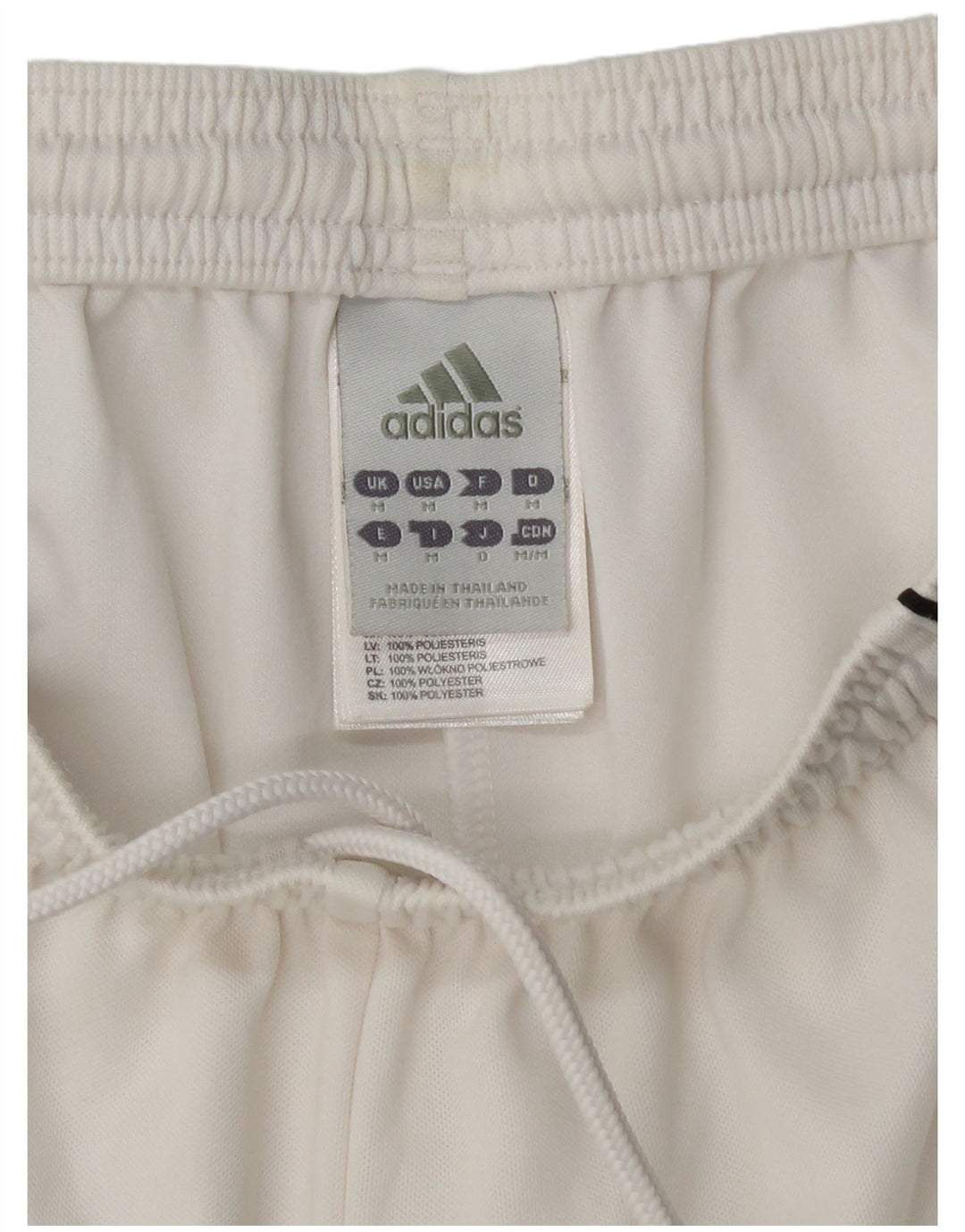 Adidas Mens Climalite Sport Shorts Medium  White Polyester